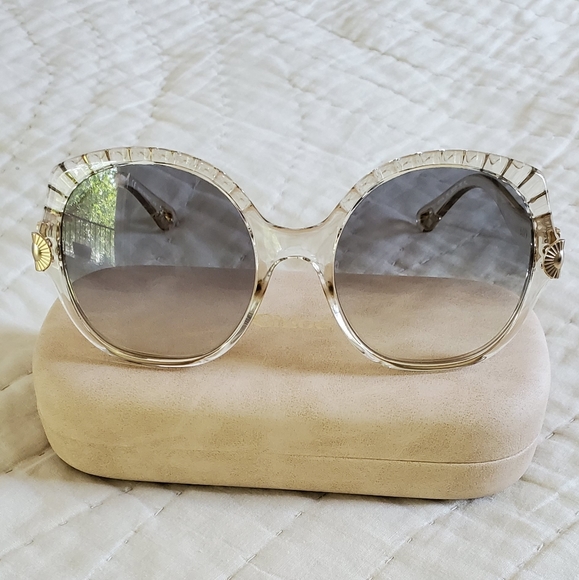 Chloe champagne over sized sunglasses - Picture 2 of 4